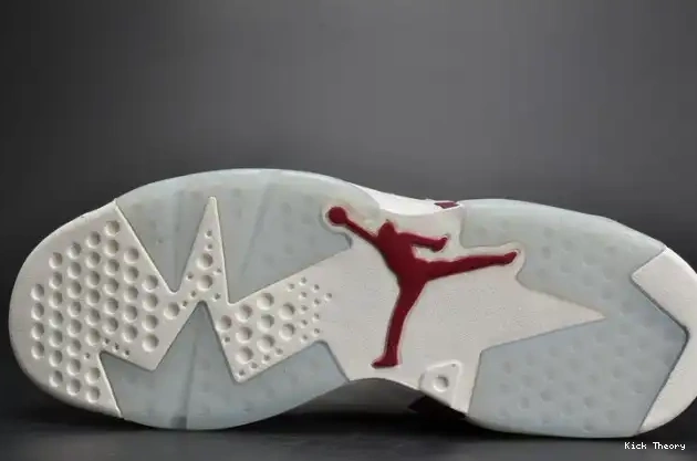 Kick Theory Maroon white Jordan 6 Retro 384664-116 Air 0624